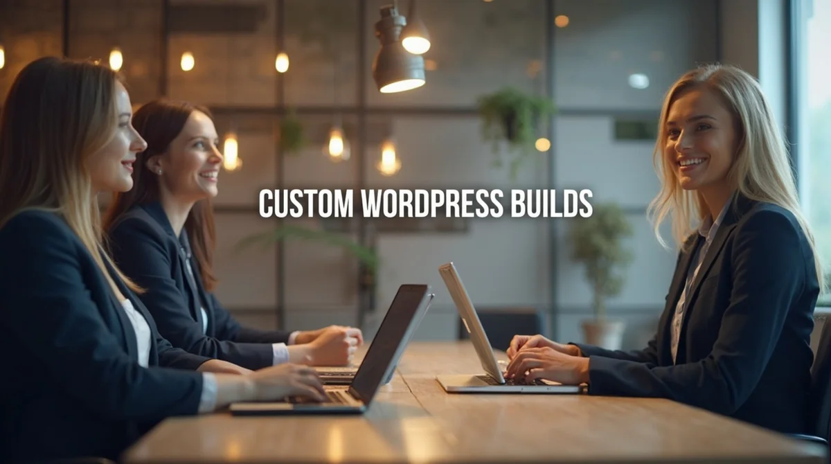 Building WordPress Sites That Actually Match Your Vision - Professional business image AI Generated Image 2